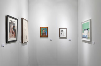 Helwaser Gallery at Art Miami 2018, installation view