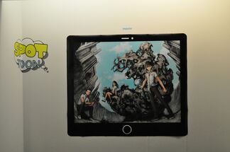 Webtoon: The Evolution of Korean Digital Comics, installation view