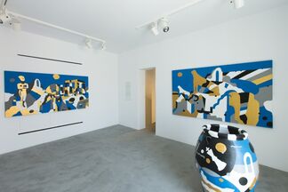 Les Cyclades Electroniques, installation view