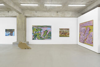 MAX HECHINGER | hand some paintings, installation view