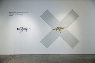 History Interrupted, The Art of Disarmament, installation view
