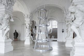 Belvedere Christmas Tree 2016: untitled (Marcel) by Christoph Meier and Salvatore Viviano, installation view