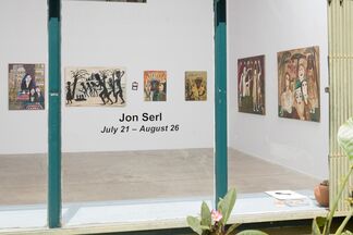 Jon Serl: The Hawk of Elsinore, installation view