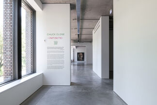 Chuck Close. Infinite, installation view