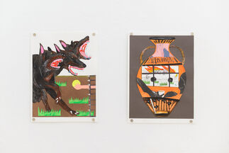 "Friends & Family" Group Show, installation view