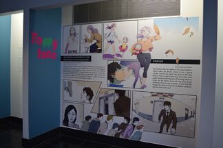 Webtoon: The Evolution of Korean Digital Comics, installation view