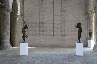 Christophe Charbonnel - Héros - Parcours de sculptures monumentales et rétrospective, installation view