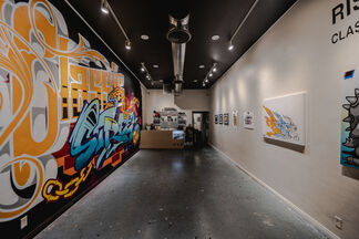 CLASSIC STREET - a solo show and collaboration by Rise One, installation view
