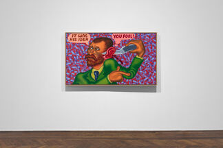 "Peter Saul: New Paintings", installation view