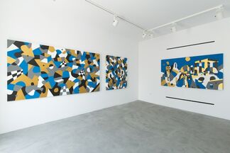 Les Cyclades Electroniques, installation view