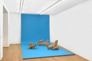 Peter Kamm -Blue Chronos-, installation view