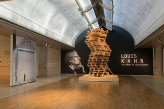 Louis Kahn: The Power of Architecture, installation view