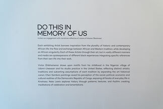 Do This in Memory of Us, installation view