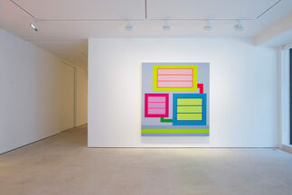Peter Halley: New Paintings, installation view