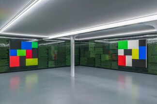 Peter Halley : "Au-dessous / Au-dessus", installation view