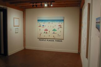 People. Places. Things.  Tim Collom & Leslie Rock, installation view