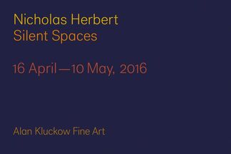 Nicholas Herbert: Silent Spaces, installation view