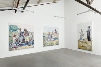 Hung Liu: Promised Land, installation view