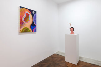 Over the Influence at Art Central 2020, installation view