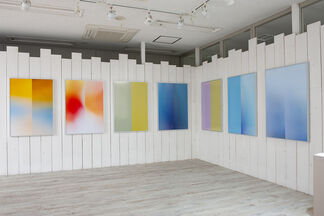 Two landscapes, installation view