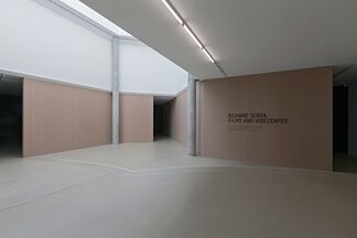 Richard Serra. Films and Videotapes, installation view