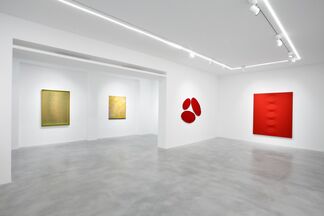 IN THE MATTER OF COLOR. Natale Addamiano, Alberto Biasi, Pino Pinelli, Turi Simeti, installation view