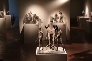 CHARBONNEL - CAVALIERS & GUERRIERS MUSEE DESPIAU WLERICK, installation view