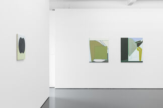 Frank Nitsche: Natural Yogurt Paintings, installation view