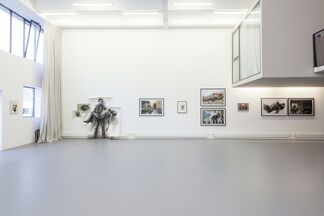 Ernest Pignon-Ernest // "Si je reviens" : Pasolini Assassiné, installation view