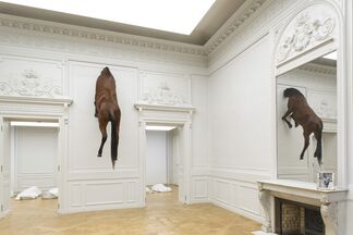 Maurizio Cattelan: Not Afraid of Love, installation view