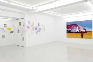 Robert Sturmhoevel "Hinterm Horizont", installation view
