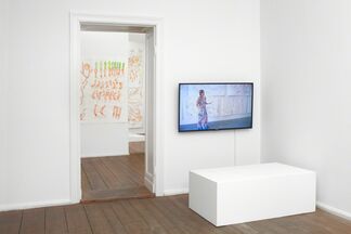 AUDIENCE IS GETTING FRANTIC - APPROACHING VIBRATION by Andrea Éva Győri, installation view