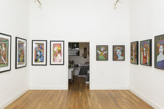 Chuck Sperry: Heaven of Many a Tangled Hue, installation view