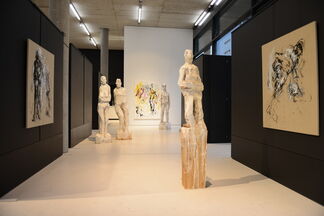 «THROUGH THE LOOKING GLASS», installation view