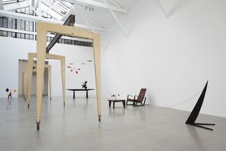 Calder / Prouvé Vol.2, in collaboration with Gagosian Gallery, installation view