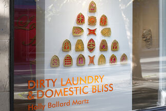 DIRTY LAUNDRY & DOMESTIC BLISS | new works by Holly Ballard Martz, installation view