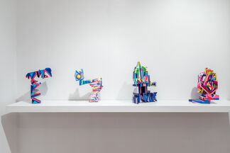 A Journey Through Abstract Reciprocal Perspectives from the Terrestrial to the Architectonic Orbital, installation view