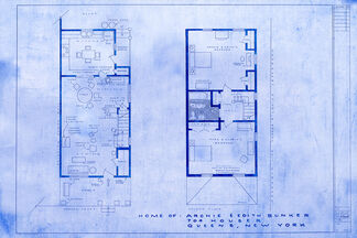 Mark Bennett: Dream Houses - Thirty Years of Fantasy Blueprints, installation view