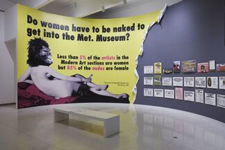 Art at the Center: Guerrilla Girls, installation view