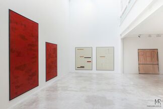 Jean-Pierre Bertrand: Des surfaces peintes larges plates claires, installation view