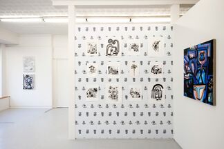 More, installation view