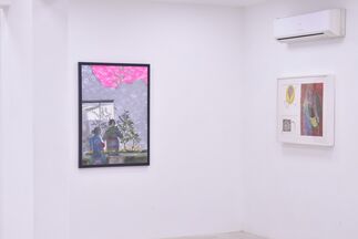Chaar Aurtein, Chaar Kahaniyaan, installation view