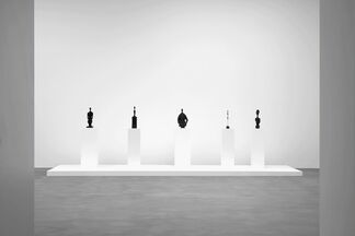 Substance and Shadow: Alberto Giacometti Sculptures and their Photographs by Peter Lindbergh, installation view