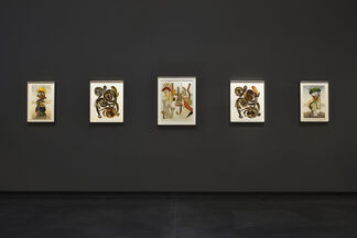 Irving Penn: Paintings, installation view