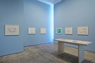 From Memory: Draw a Map of the United States, installation view