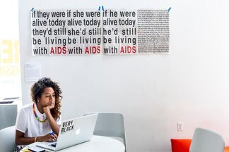Art AIDS America, installation view
