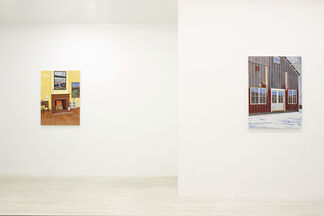 Henry Glavin - Never Paint A Ladder, installation view