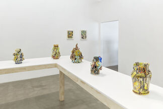 Sharif Farrag: Drawings and Vessels, installation view