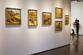 Guadalupe Street Feature: New Landscape Paintings by Deladier Almeida, installation view