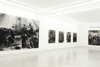 Crossing the Line, installation view